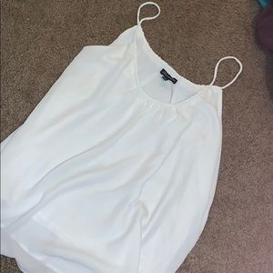 Never worn White silky tank top